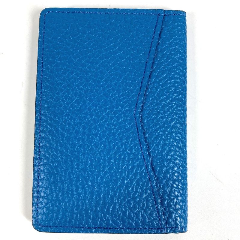 Louis Vuitton Card Case Organizer de Poche Taurillon Leather Blue