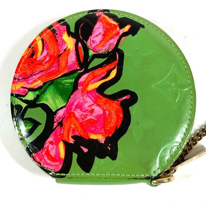 Louis Vuitton Coin Case Porte-Monnaie Chapeau Monogram Vernis Green