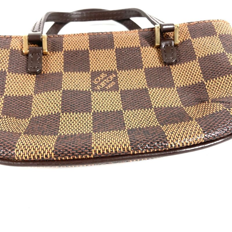 Louis Vuitton Pouch Manosque GM Only Damier Canvas Ebene Brown
