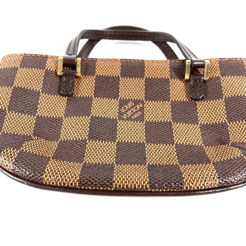 Louis Vuitton Pouch Manosque GM Only Damier Canvas Ebene Brown