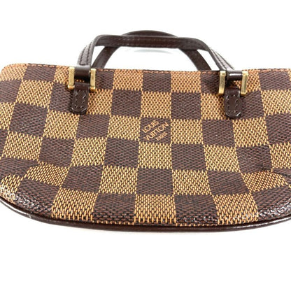 Louis Vuitton Pouch Manosque GM Only Damier Canvas Ebene Brown