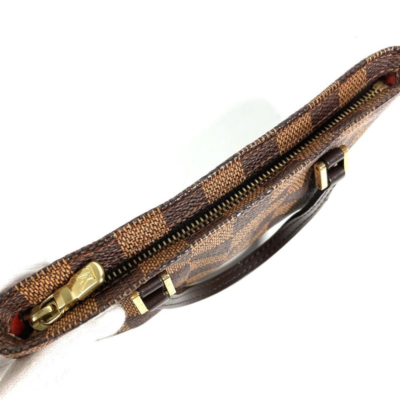 Louis Vuitton Pouch Manosque GM Only Damier Canvas Ebene Brown