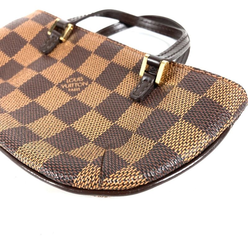 Louis Vuitton Pouch Manosque GM Only Damier Canvas Ebene Brown