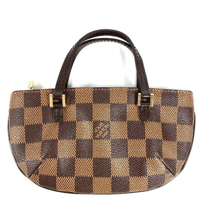 Louis Vuitton Pouch Manosque GM Only Damier Canvas Ebene Brown