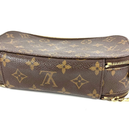 Louis Vuitton Pouch Trousse Blush Monogram Canvas Brown