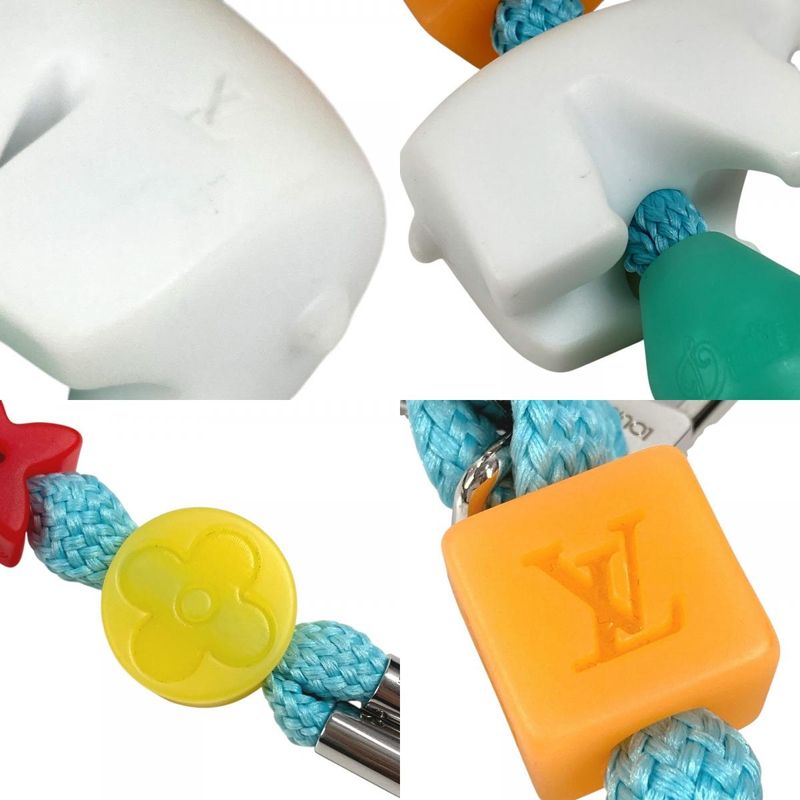 Louis Vuitton Key Holder LV Play Pola Bear Resin White