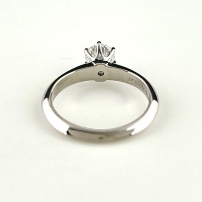Tiffany & Co Solitaire Ring Platinum Diamond