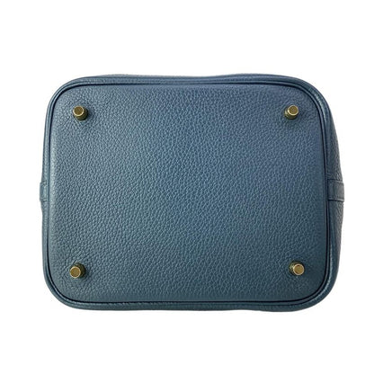 Hermes Handbag Picotin Lock MM Veil Cipress Gold