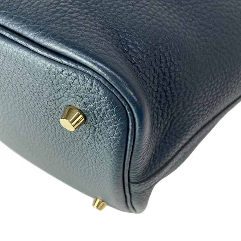 Hermes Handbag Picotin Lock MM Veil Cipress Gold