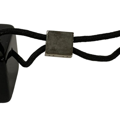 Louis Vuitton Hair Cube Clear Black Tie