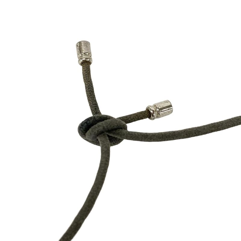 Bvlgari Necklace Silver Black
