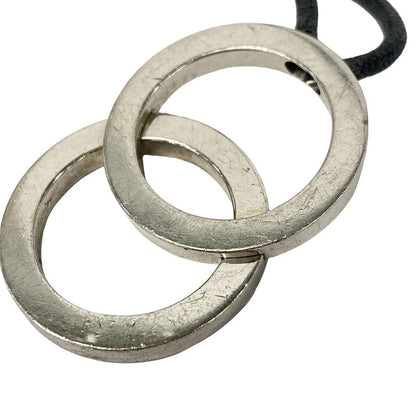 Bvlgari Necklace Silver Black