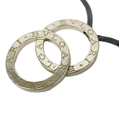 Bvlgari Necklace Silver Black