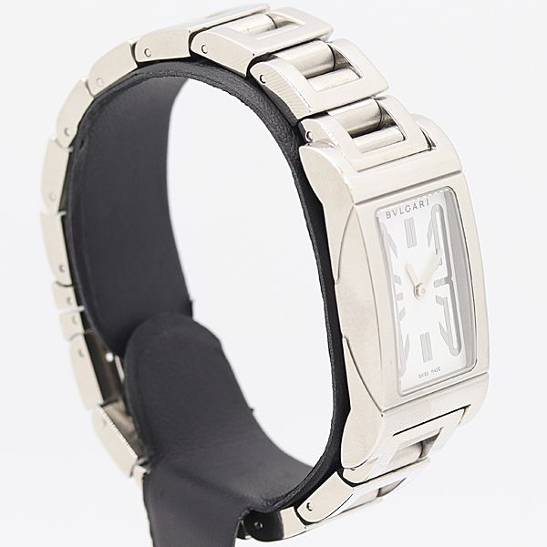 Bvlgari Rettangolo Quartz White Dial Watch Kut
