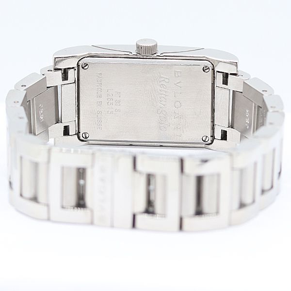 Bvlgari Rettangolo Quartz White Dial Watch Kut