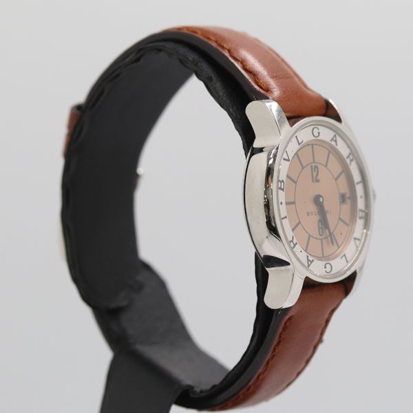 Bvlgari Solo Tempo Quartz Gold Dial Watch