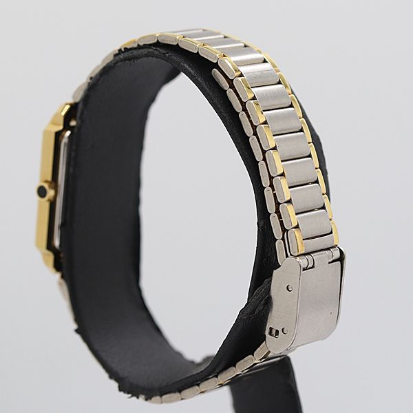 Celine Seiko Exceline SS Quartz Ivory Dial Watch