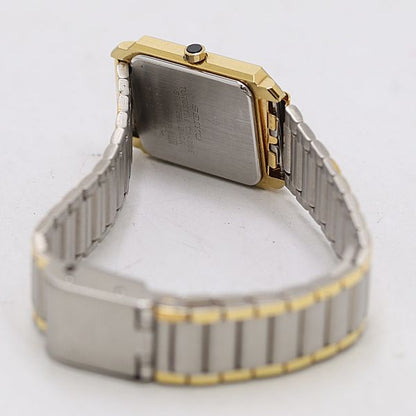 Celine Seiko Exceline SS Quartz Ivory Dial Watch