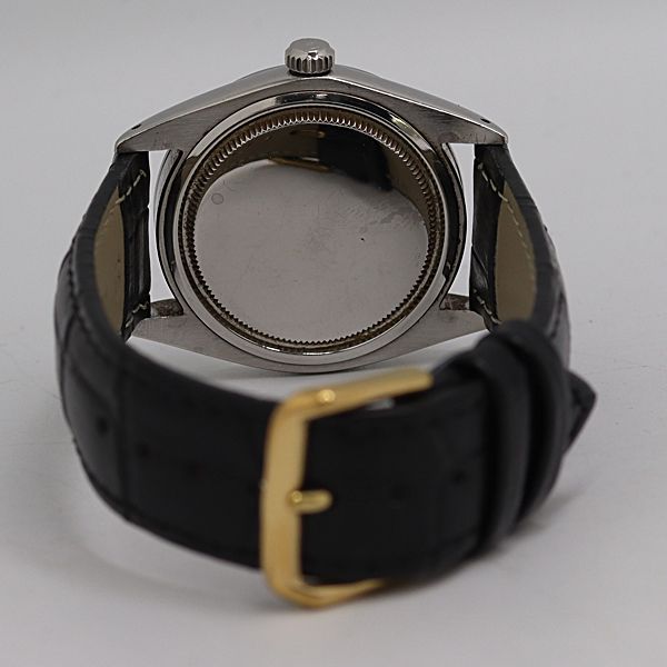 Rolex Oyster Date Precision Manual Winding Gold Dial Watch Tam