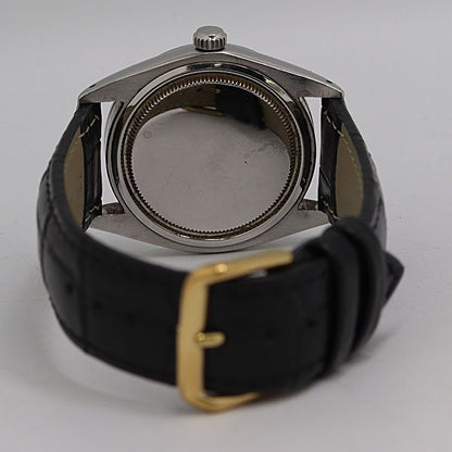 Rolex Oyster Date Precision Manual Winding Gold Dial Watch Tam