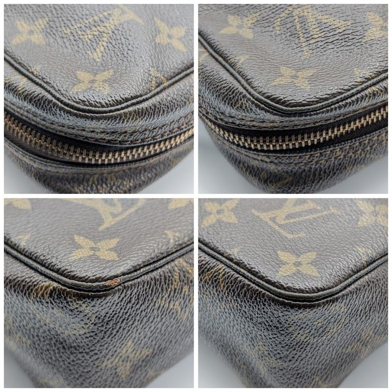 Louis Vuitton Trousse Toilette 23 Monogram Clutch Makeup Pouch