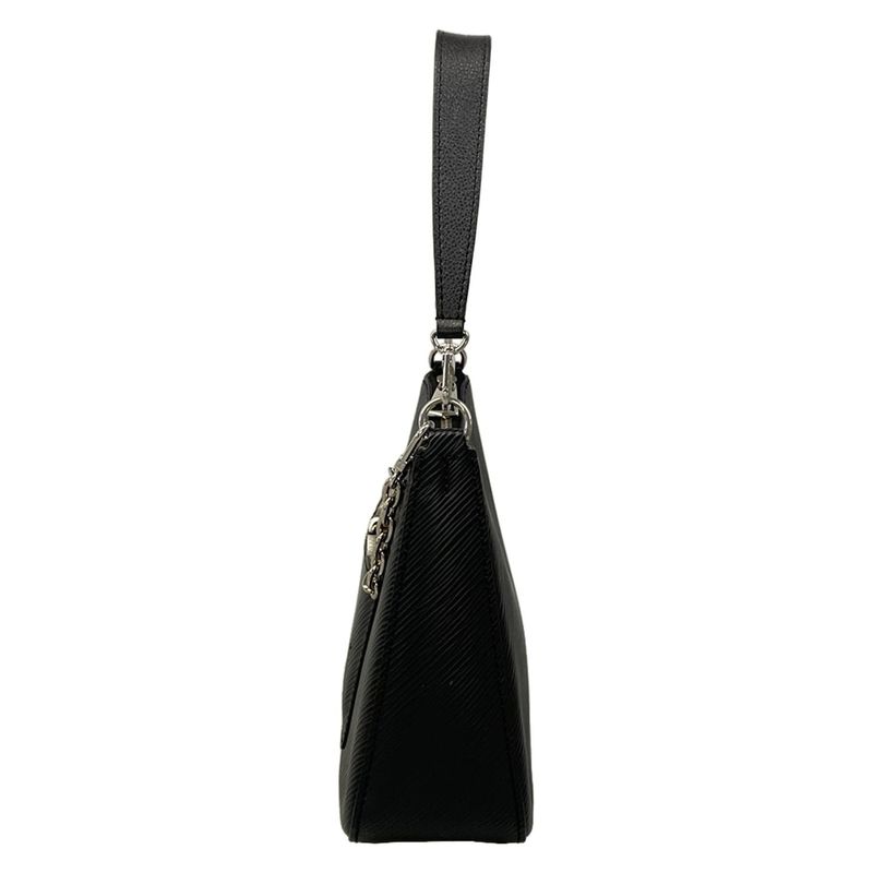 Louis Vuitton Shoulder Bag Epi Marelle Noir Black Leather Cowhide