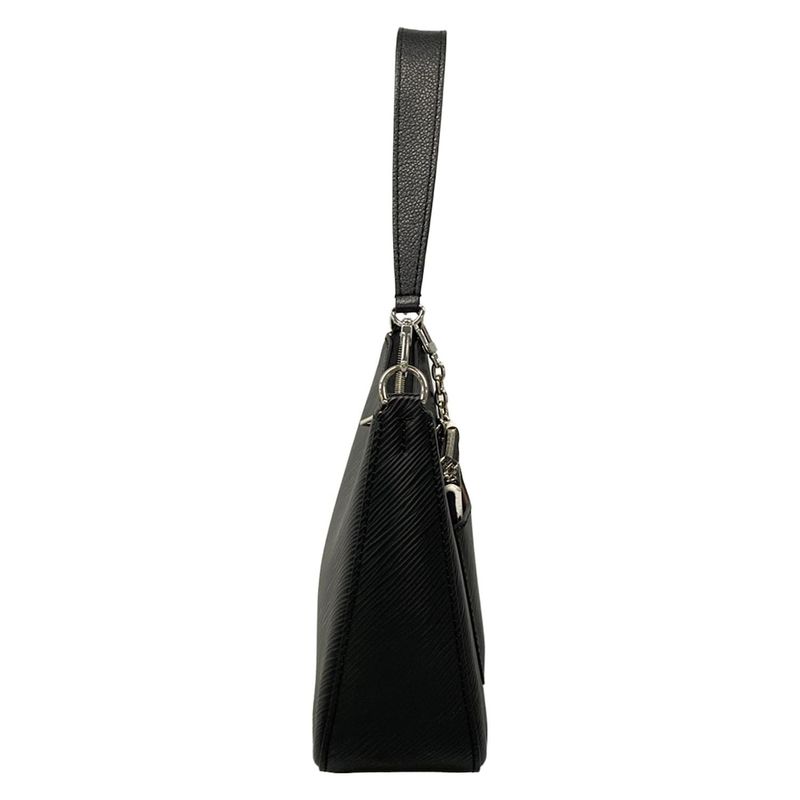 Louis Vuitton Shoulder Bag Epi Marelle Noir Black Leather Cowhide