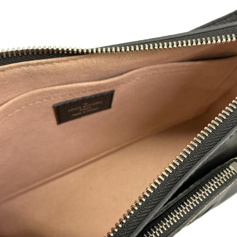 Louis Vuitton Shoulder Bag Epi Marelle Noir Black Leather Cowhide
