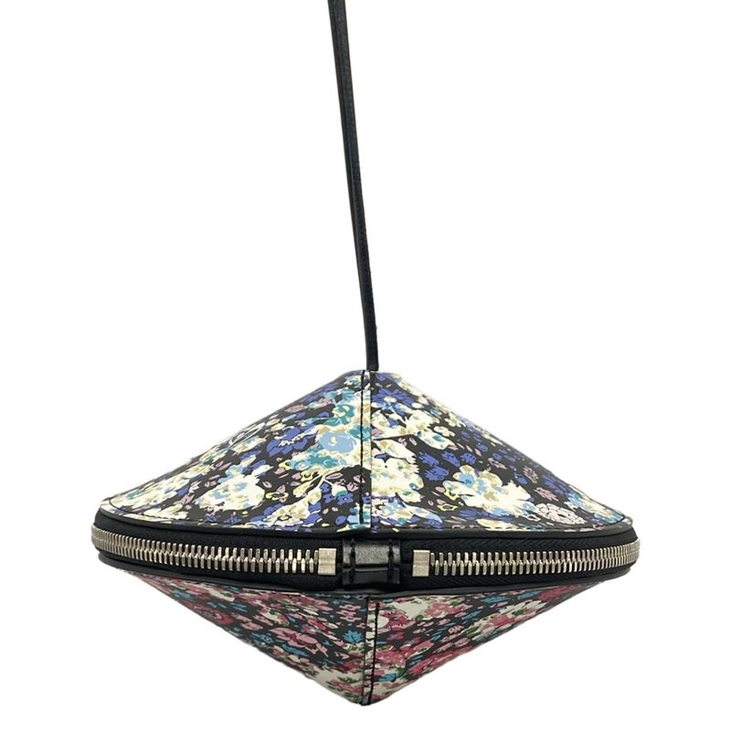 Louis Vuitton Shoulder Bag Tupi Noir Black Multi Leather Cowhide