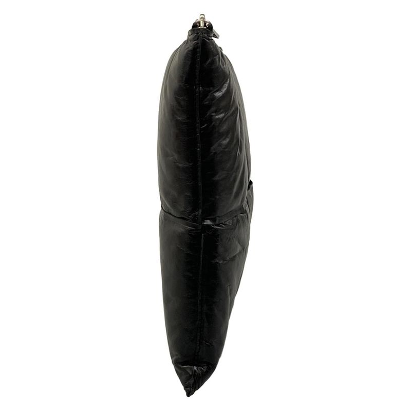 Bottega Veneta Clutch Padded Maxi Intrecciato Black