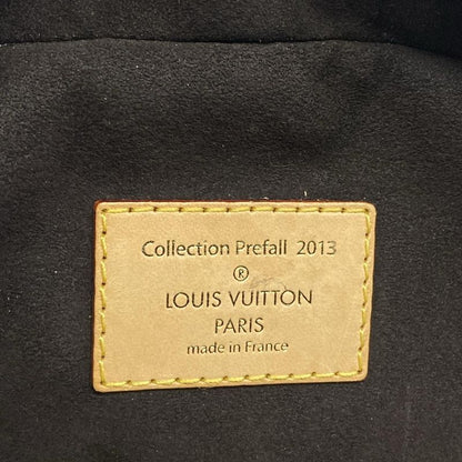 Louis Vuitton Handbag Monogram Tufting Deauville Cube Rouge