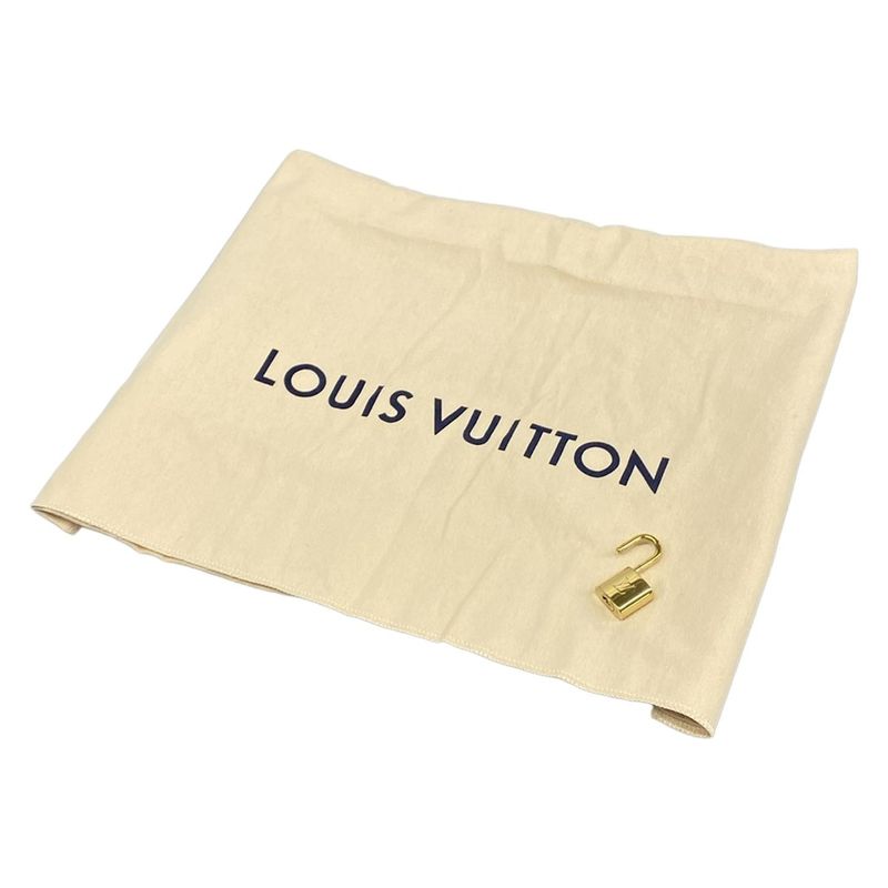 Louis Vuitton Handbag Monogram Tufting Deauville Cube Rouge
