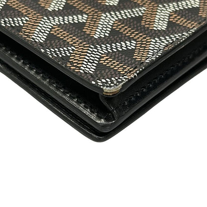 Goyard Wallet Re Sully Black Leather