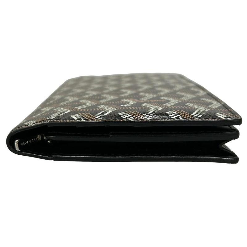 Goyard Wallet Re Sully Black Leather
