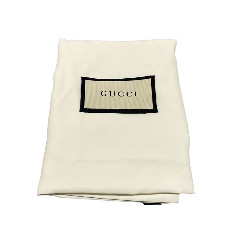 Gucci Shoulder Bag GG Marmont Navy Ivory Chain Leather