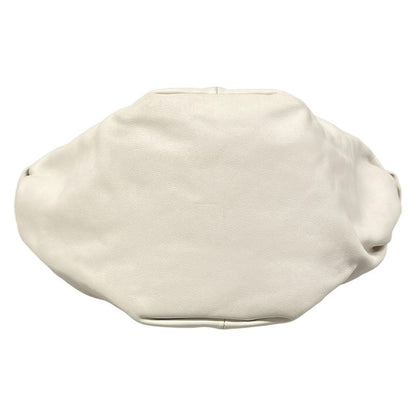 Bottega Veneta Handbag Double Knot White Leather