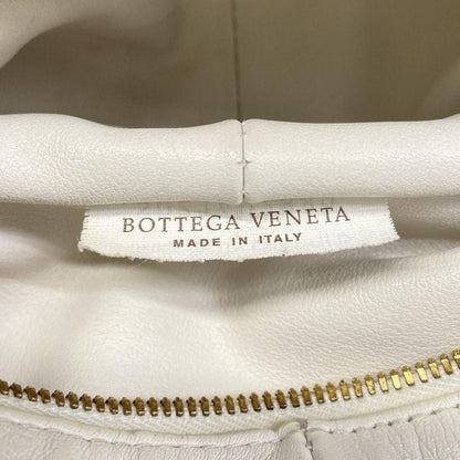 Bottega Veneta Handbag Double Knot White Leather