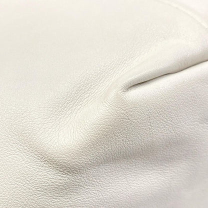 Bottega Veneta Handbag Double Knot White Leather
