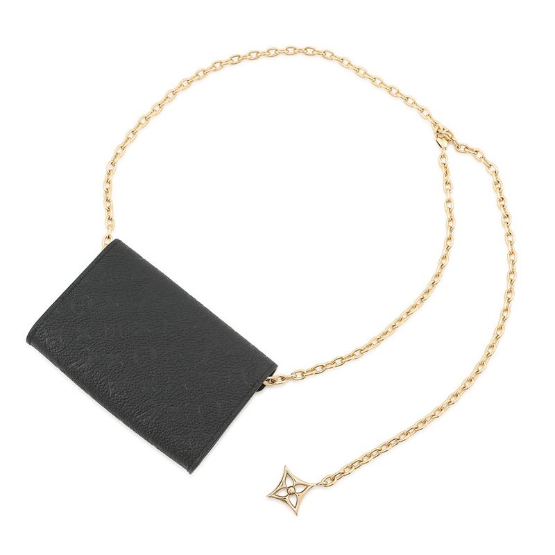 Louis Vuitton Chain Belt Monogram Empreinte Pochette Metis Mini Bag Waist Pouch