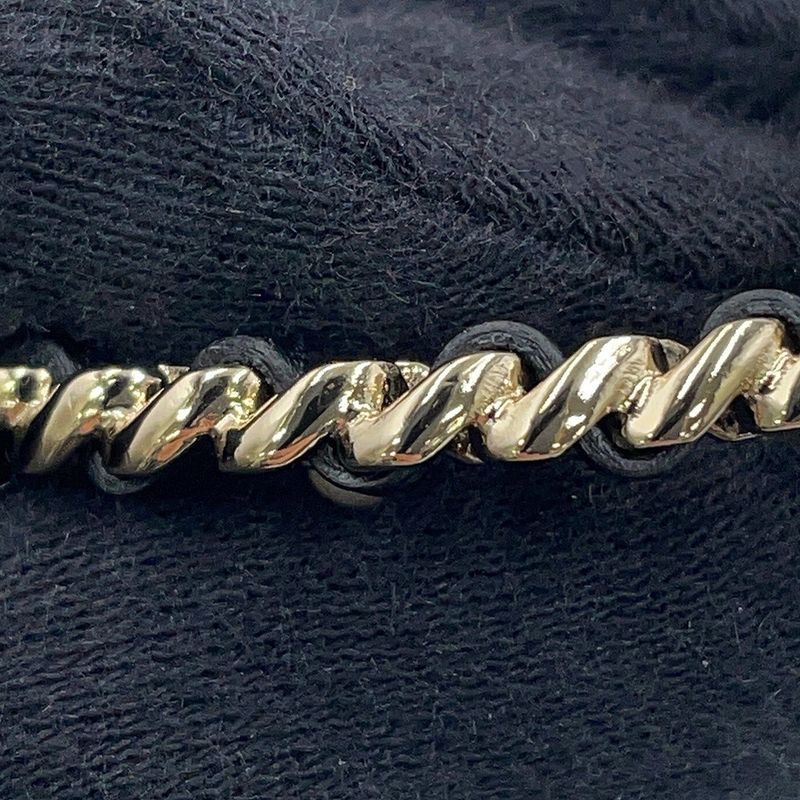 Chanel Brooch CC Logo Emblem Icon Line Stone Faux Pearl