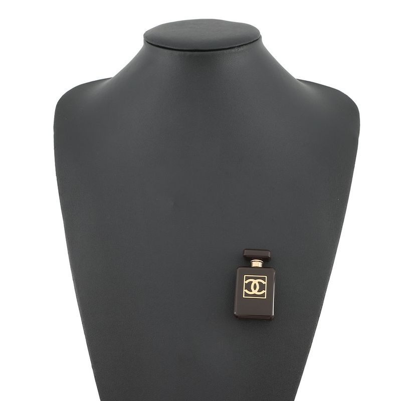 Chanel Brooch CC Logo Perfume Motif