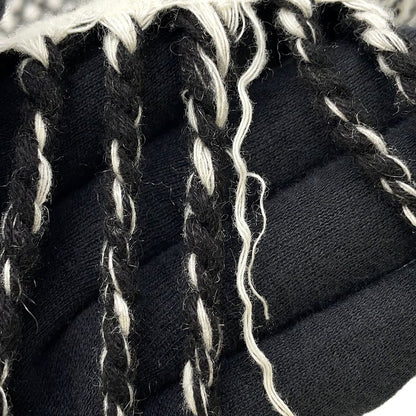 Louis Vuitton Scarf Echarpe LV Toujour Silk Cashmere Shawl Monogram Black