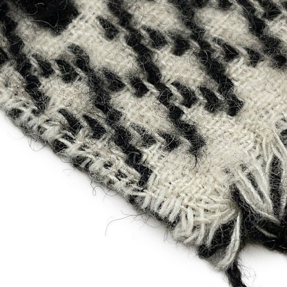 Louis Vuitton Scarf Echarpe LV Toujour Silk Cashmere Shawl Monogram Black