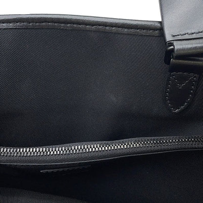 Louis Vuitton Tote Monogram Eclipse Saumur 2-Way Shoulder Bag Black