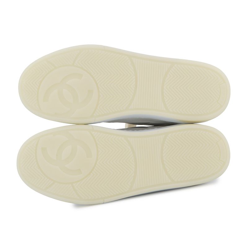 Chanel Sneakers CC Logo 38 Shoes White