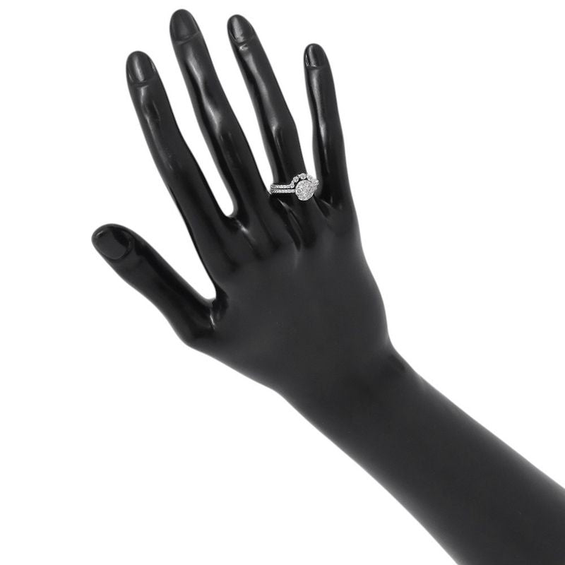 Cartier Ring Etincelle de Row Diamond 18k White Goldwhite Gold 51