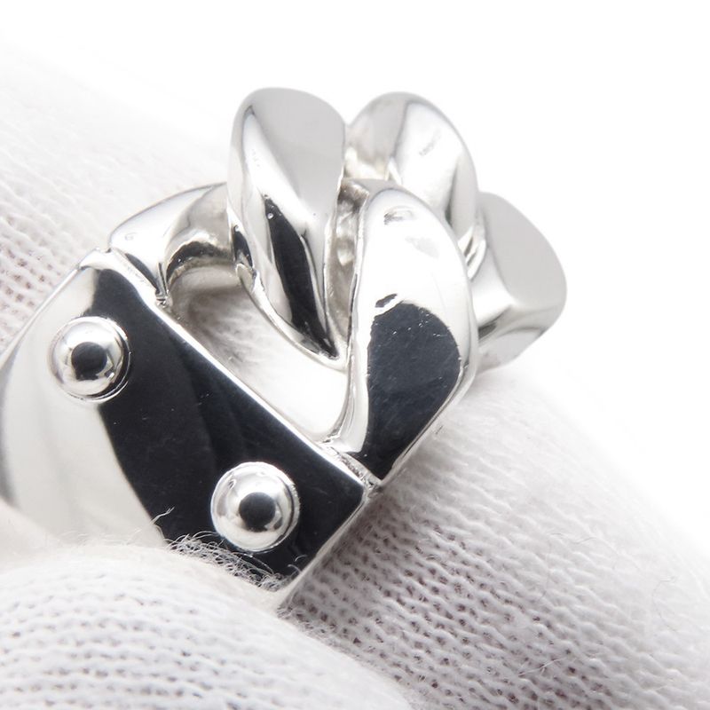 Hermes Bracelet Kelly Gourmet GM Silver