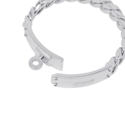 Hermes Bracelet Kelly Gourmet GM Silver