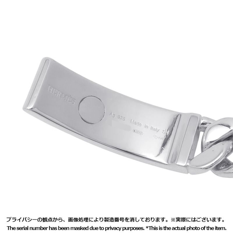 Hermes Bracelet Kelly Gourmet GM Silver