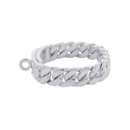 Hermes Bracelet Kelly Gourmet GM Silver